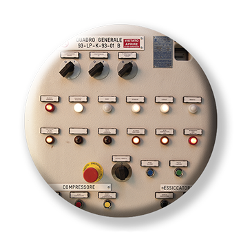 Electrical panels for potentially explosive areas